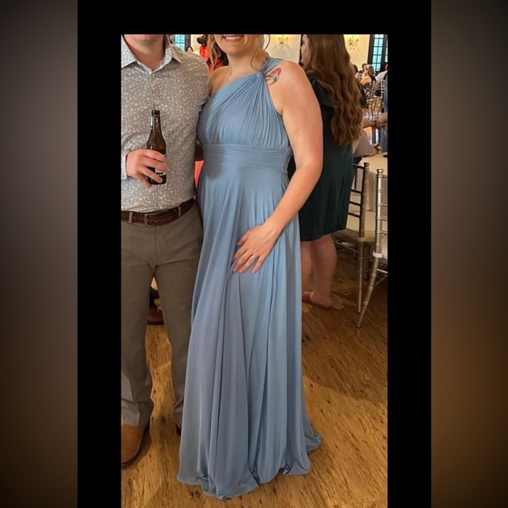 Azazie Bridesmaids Dress - STEEL BLUE